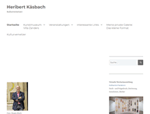 Tablet Screenshot of heribertkaesbach.de
